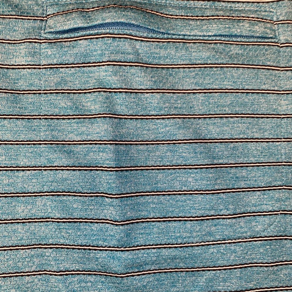 Duluth Trading Heavy Duty Work Polo Mens Size XL Beach Coastal Blue Green Shirt - Picture 3 of 9